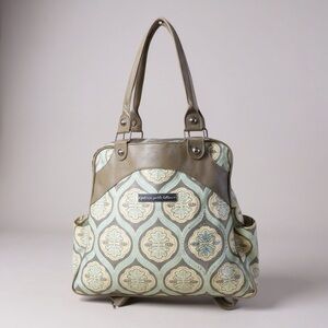 Petunia Pickle Bottom Diaper Bag Backpack Zip‎ Top Gray Breakfast In Berkshire
